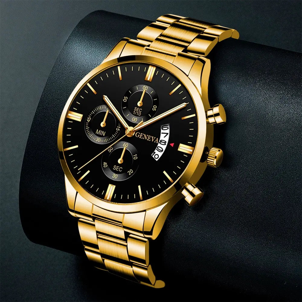 The Golden Executive Watch