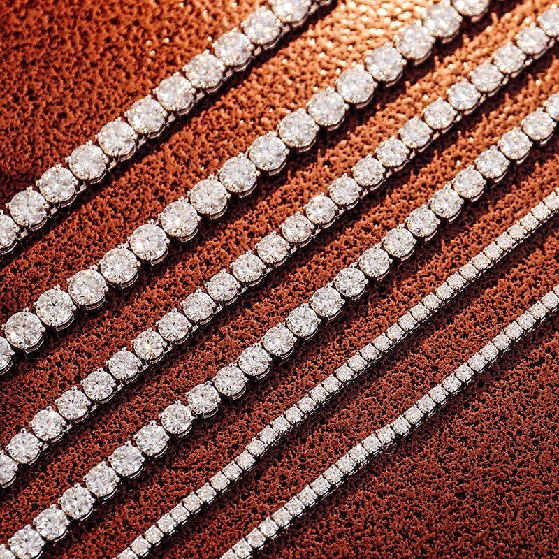 The Glenwood Moissanite Tennis Chain
