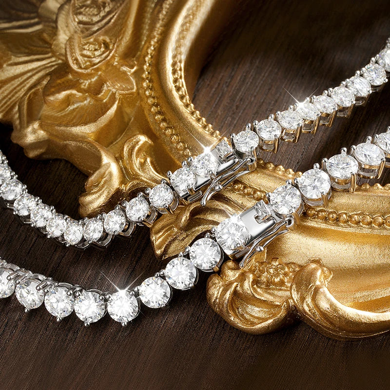 The Summit Moissanite Tennis Chain