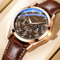 The Evergreen Rose Gold Dress Watch