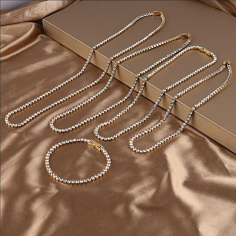 The Crested Butte Iced Tennis Chain