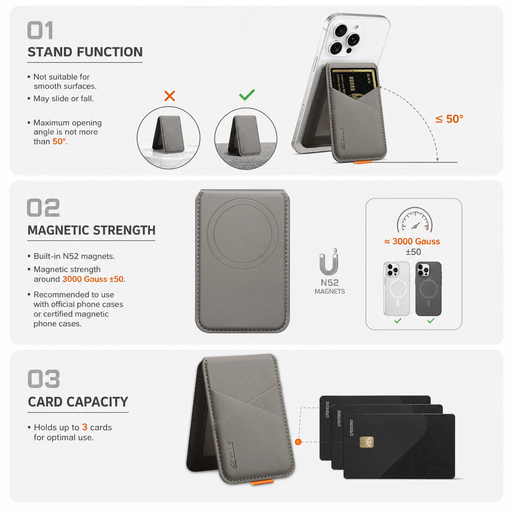 The Boarding Pass Magnetic Phone Wallet