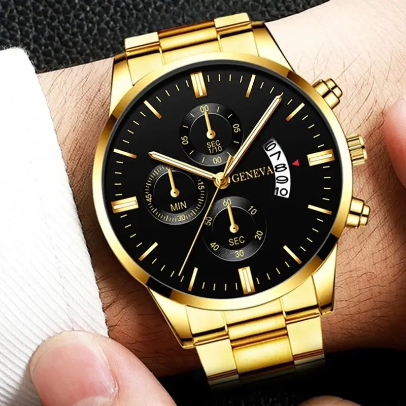 The Golden Executive Watch