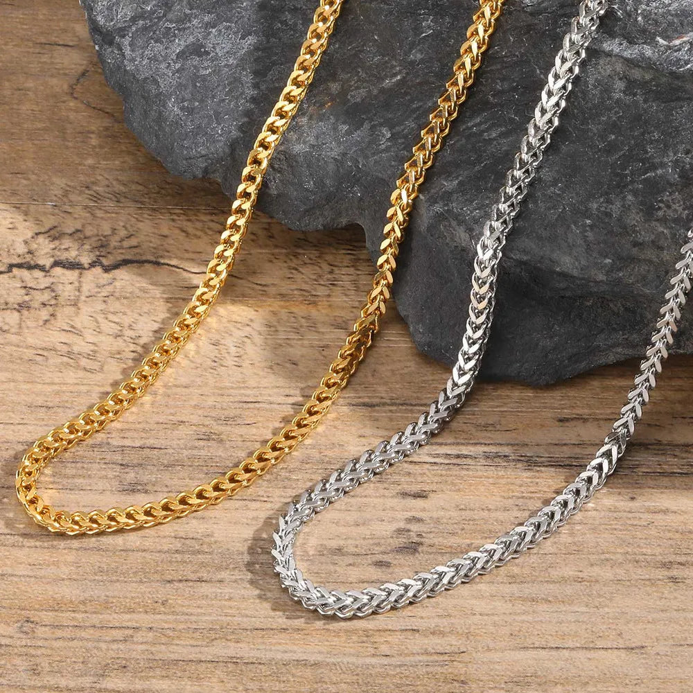 The Pikes Peak Franco Chain by Vnox