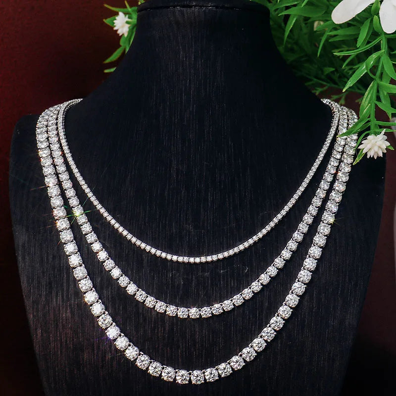 The Glenwood Moissanite Tennis Chain