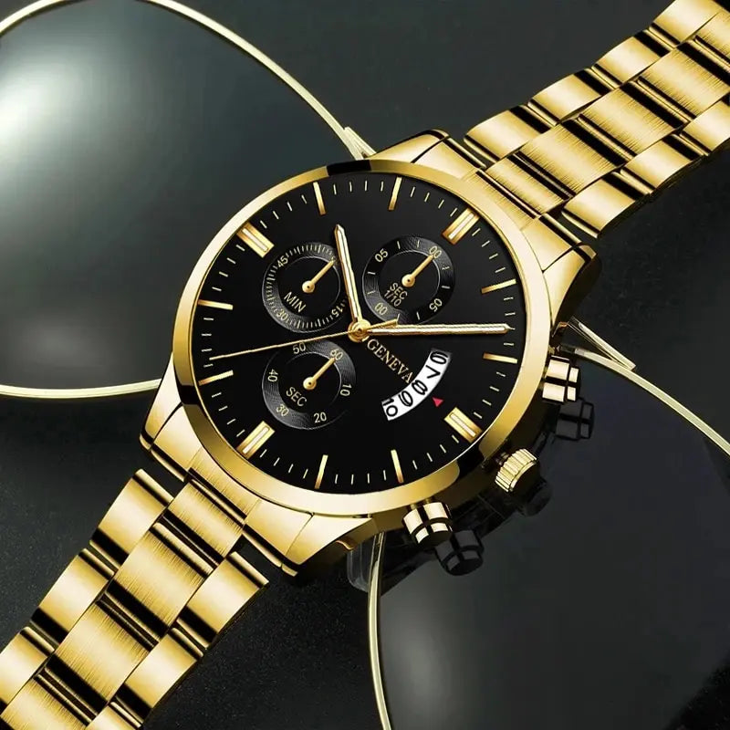 The Golden Executive Watch
