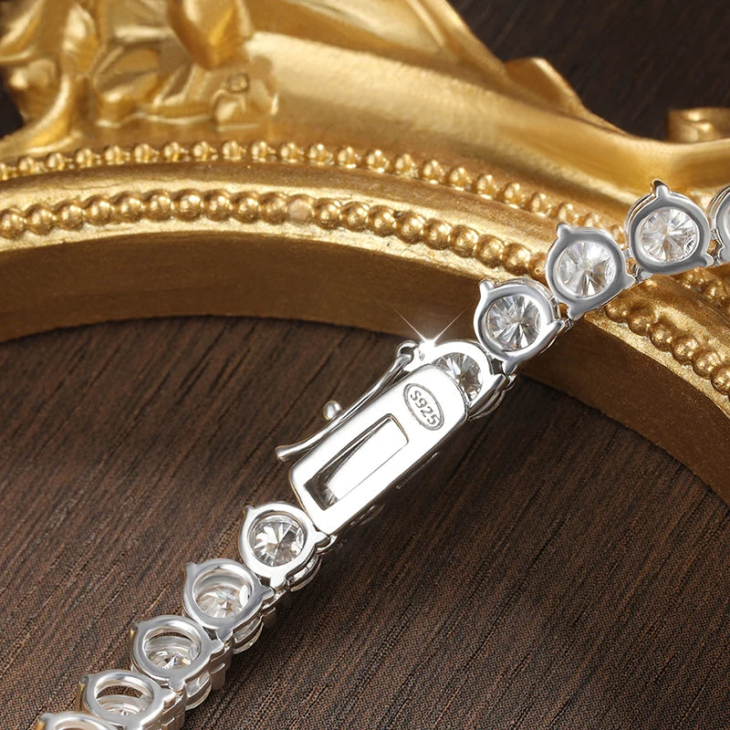 The Summit Moissanite Tennis Chain