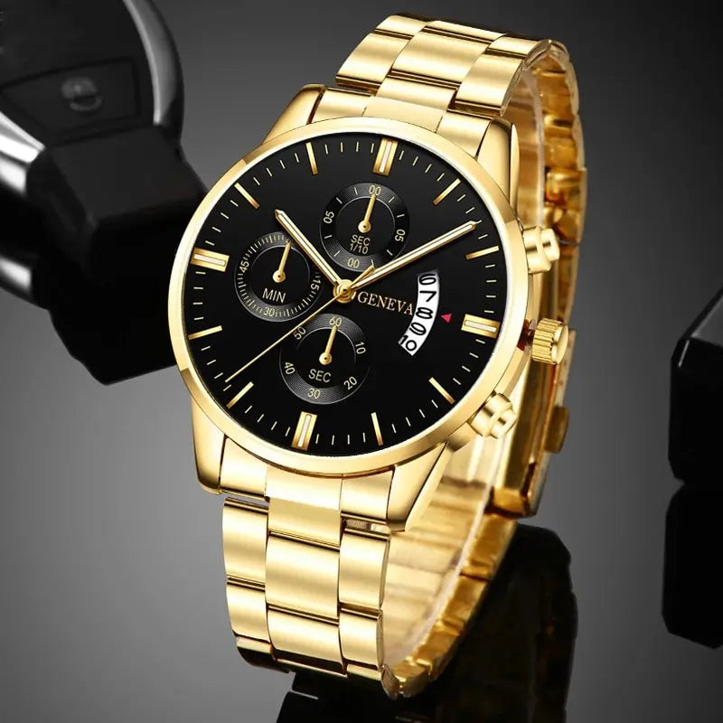 The Golden Executive Watch