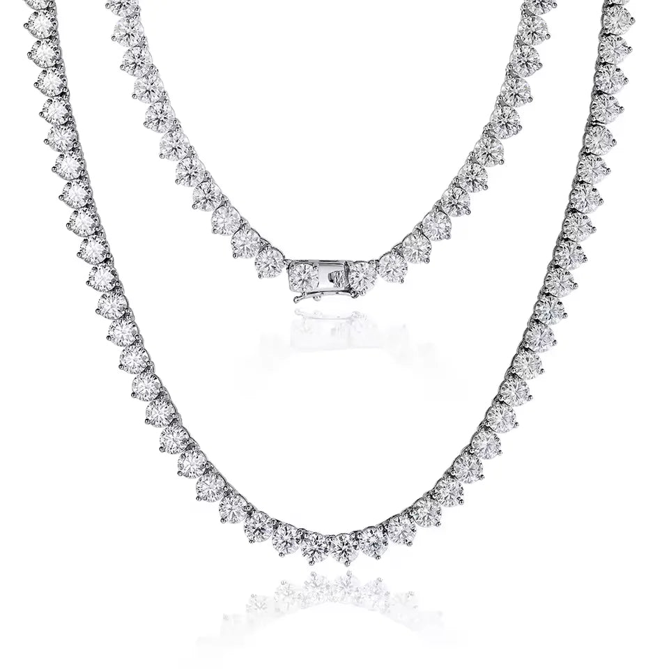 The Summit Moissanite Tennis Chain