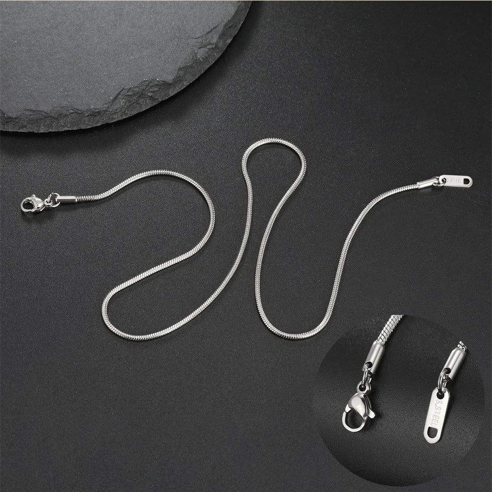 The Boulder Round Snake Chain