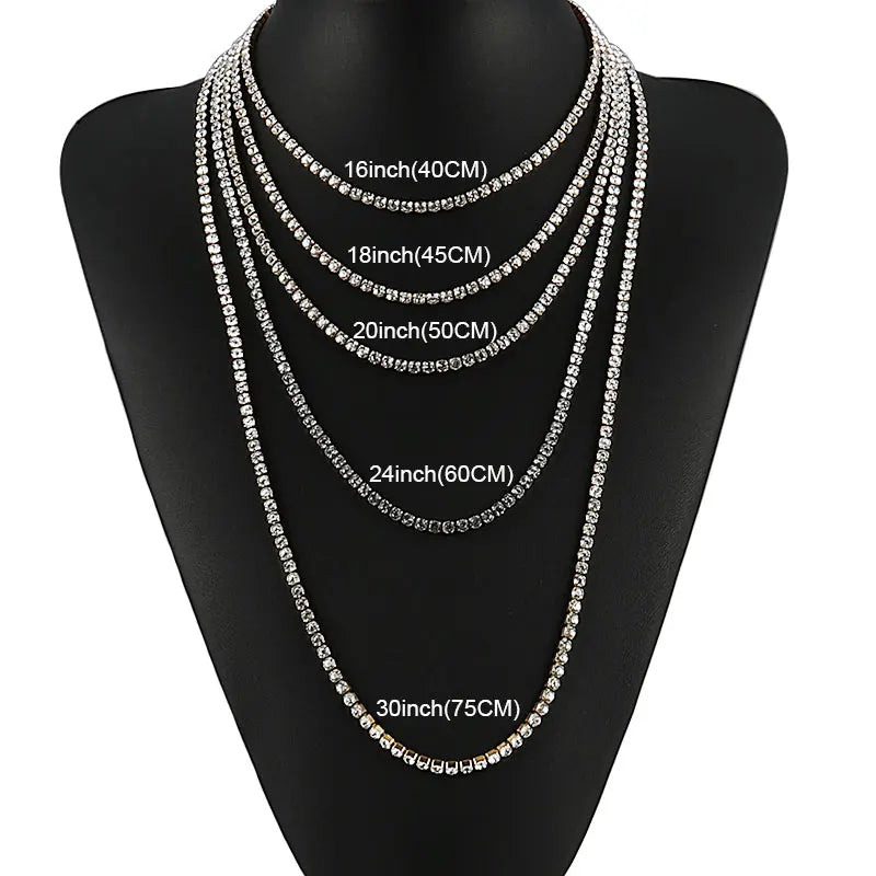 The Crested Butte Iced Tennis Chain