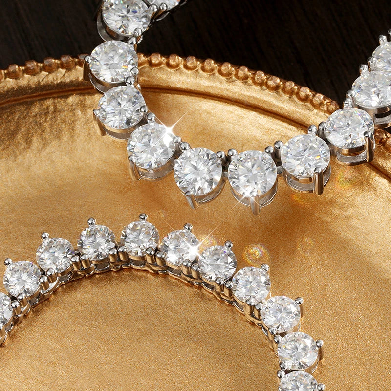 The Summit Moissanite Tennis Chain