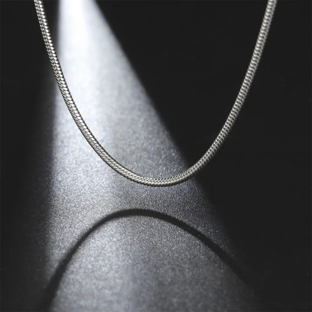 The Boulder Round Snake Chain