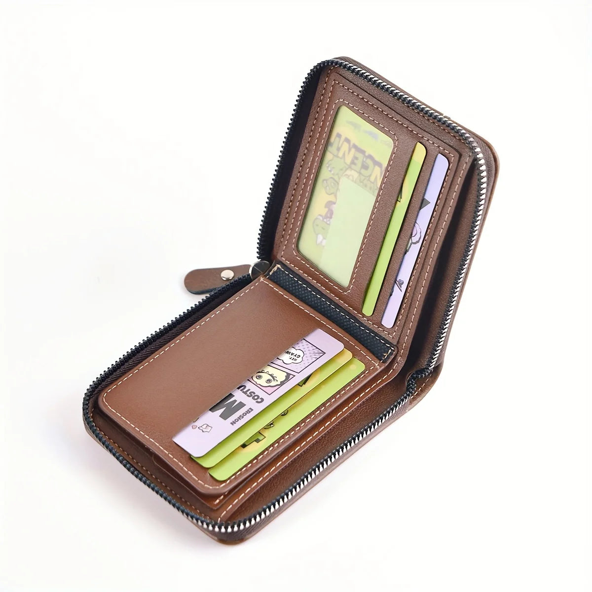 The Cherry Creek Waxed Zip Wallet
