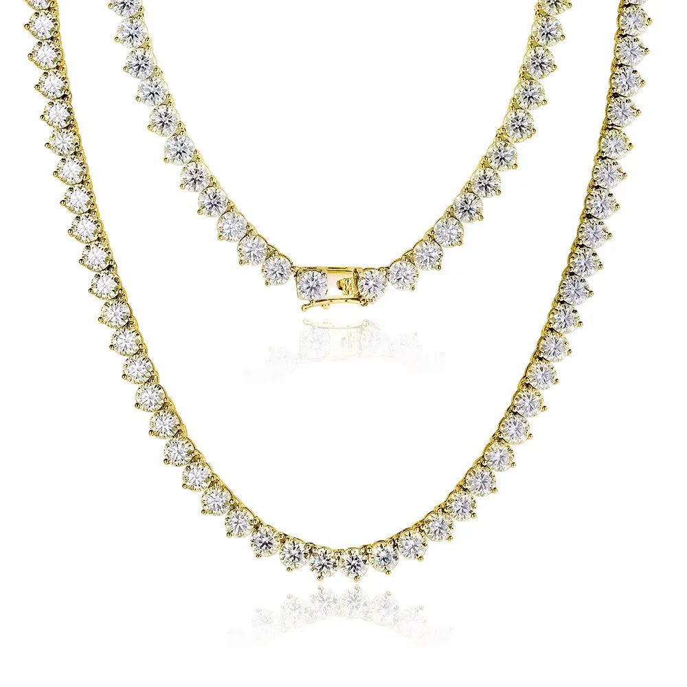 The Summit Moissanite Tennis Chain