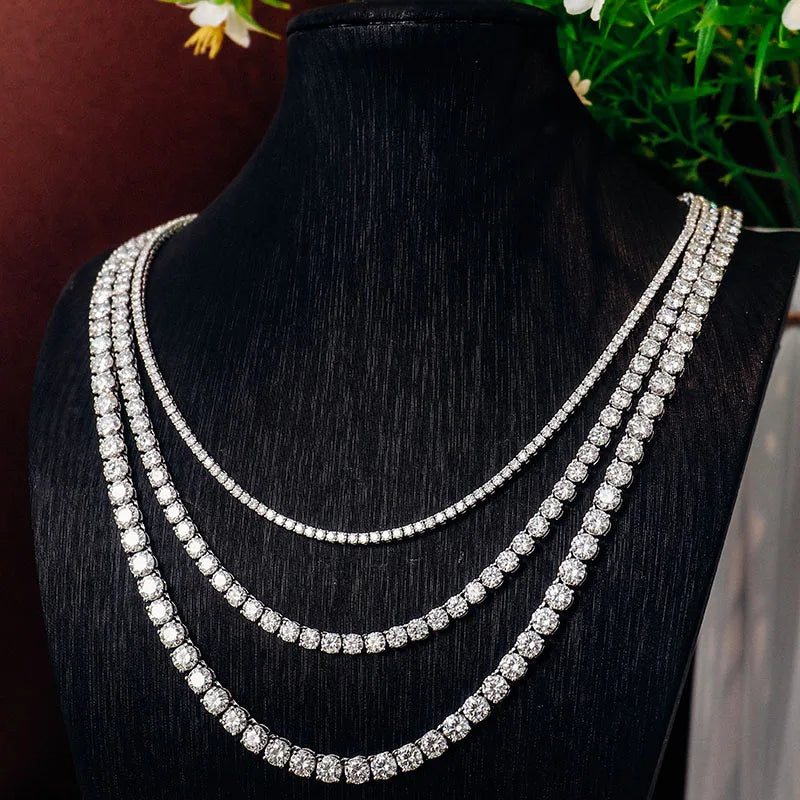 The Glenwood Moissanite Tennis Chain