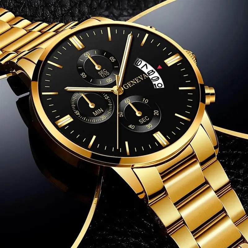 The Golden Executive Watch